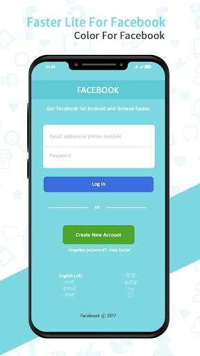 faster for facebook - color for facebook Lite screenshot 5