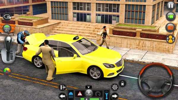Taxi Driver Car — Taxi Games скриншот 1