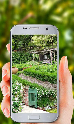 Garden Live Wallpapers 3 تصوير الشاشة