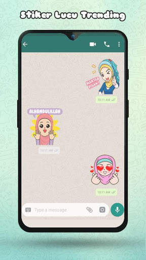Stiker WA Lucu Islam Muslim Imut untuk Whatsapp screenshot 4