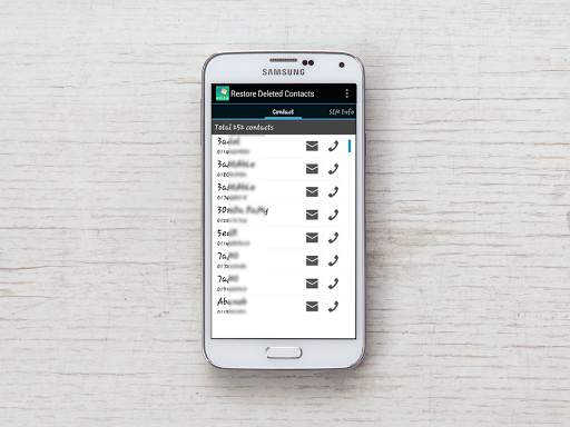 Restore Deleted Contacts New screenshot 2