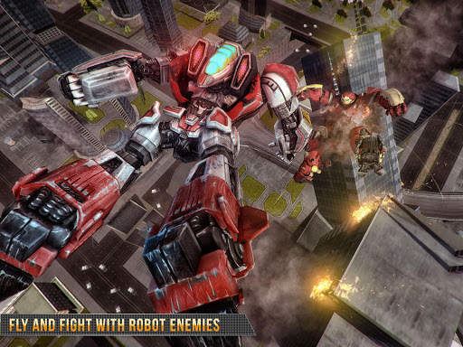 Real Gangster Robot Car Transform Game 2020 screenshot 13