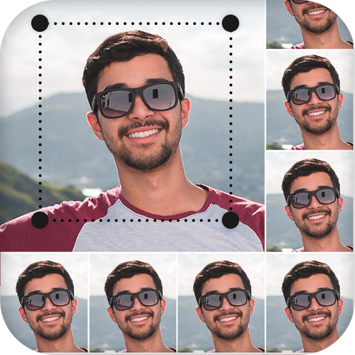 Passport Size Photo Maker With Background Changer icon
