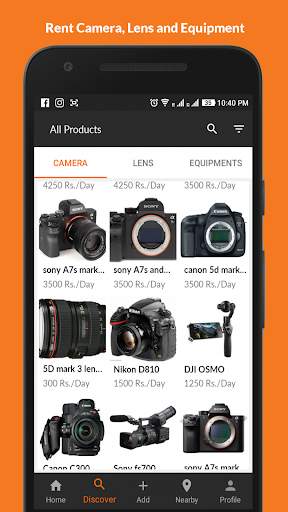 GoCamle - The Camera Renting App screenshot 3