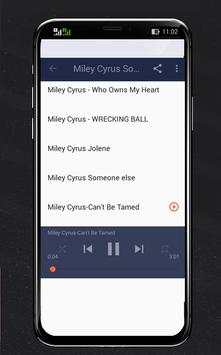 Miley Cyrus Song Offline screenshot 3