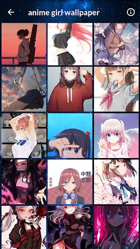 anime girl wallpaper screenshot 1