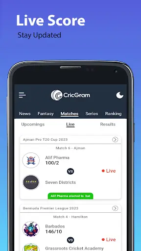 CricGram - Dream Prediction screenshot 1