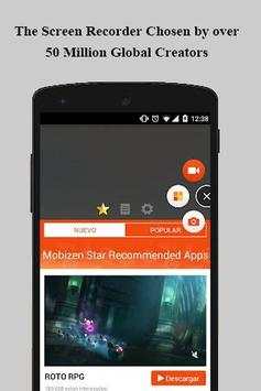 New Mobizen-Guide Screen Recorder, Capture, Edit screenshot 1