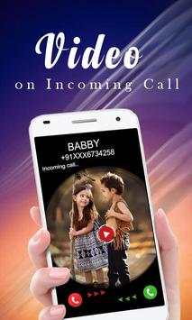 Video Ringtone for Incoming Call with Full Screen screenshot 1