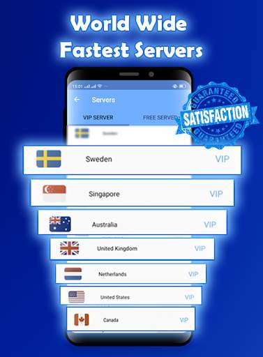1111 Fast & Safer VPN screenshot 2