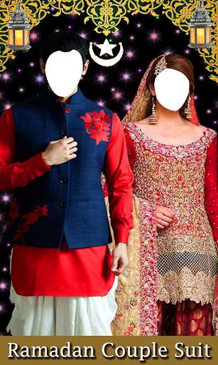 Ramadan Couple Photo Suit Free screenshot 4