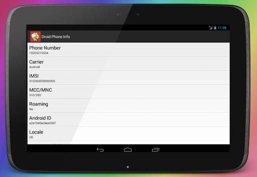 Phone Info: Serial, IMEI, Etc screenshot 4
