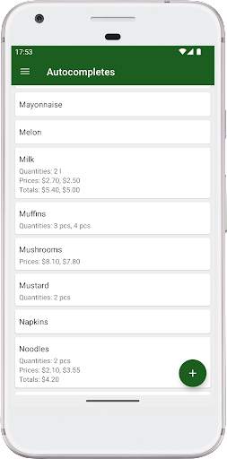 My Shopping List (with widget) screenshot 5