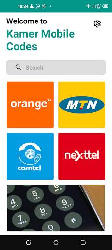 Kamer Mobile Codes screenshot 2