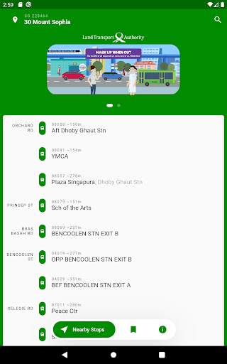 SG Bus: Bus Arrival Time   EZ-Link Card Reader App screenshot 5