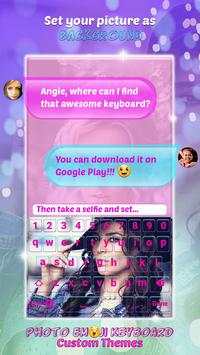 Photo Emoji Keyboard Custom Themes screenshot 4