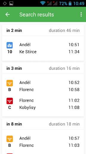 Pubtran screenshot 3