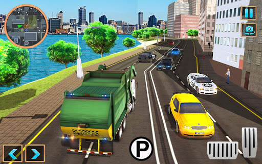 Garbage Truck Driving Simulator: Truck Driver Game screenshot 15