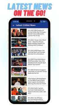 I-P-L 2020 : Live Scores, Points Table, Fantasy11 screenshot 5