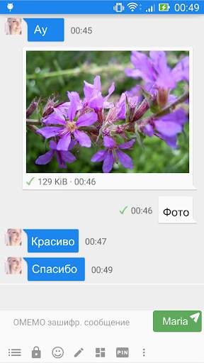 Xmpp Messenger - PIN-код Jabber скриншот 4