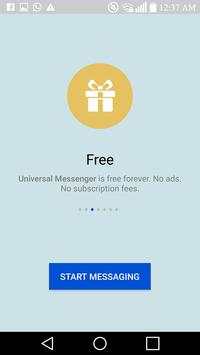 Universal Messenger screenshot 1