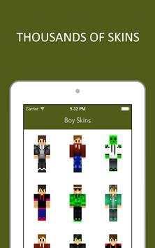 3D Boy Skins for Minecraft PE screenshot 15
