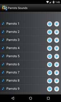 Parrots Bird Sounds Ringtones screenshot 1