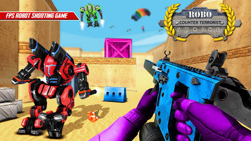 Robo Counter Terrorist Strike : Offline Shooting screenshot 1