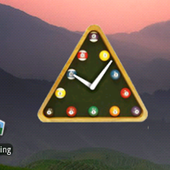 snooker clock widget icon