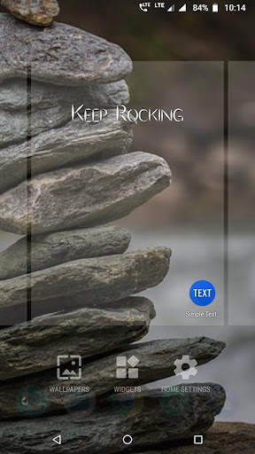 Simple text widget - Text widget for android screenshot 5