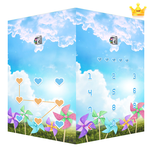 AppLock Live Theme Pinwheel आइकन