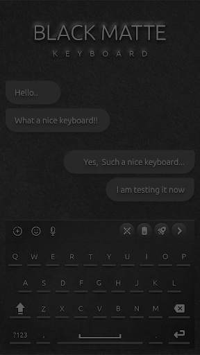 Black Matte Keyboard screenshot 3