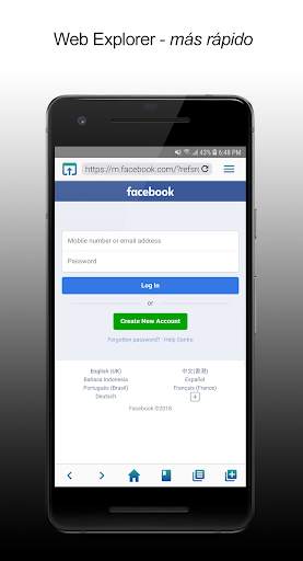 Web Browser screenshot 1