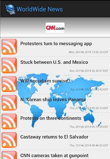 WorldWide News screenshot 6