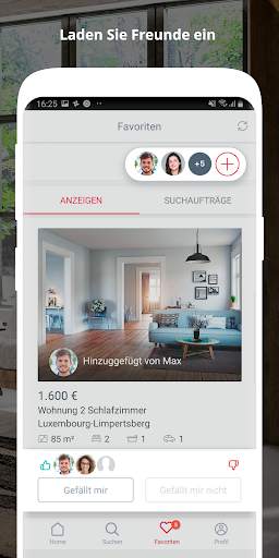 atHome Luxemburg - Immobilien, Wohnungen, Häuser screenshot 6