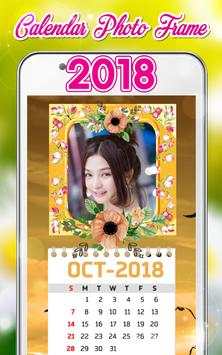 Calendar Photo Frames 2018 screenshot 2