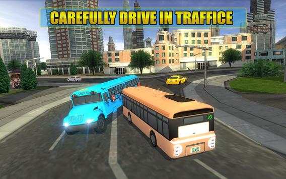 School Bus Drive Sim screenshot 3
