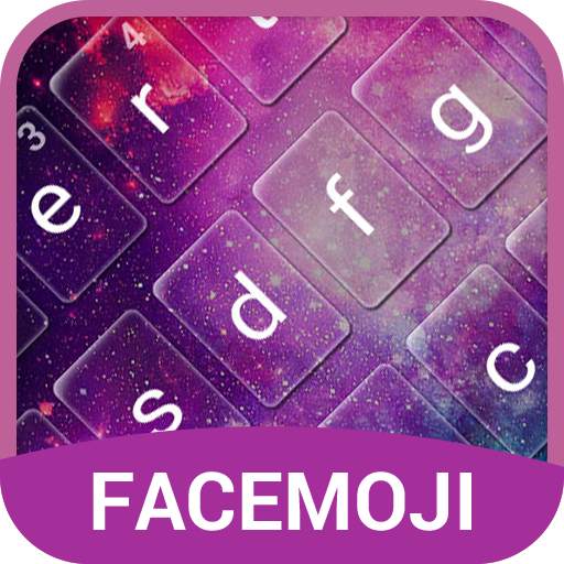 Glitter Galaxy Emoji Keyboard Theme for Instagram v1.0