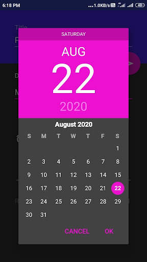 My Schedule screenshot 5