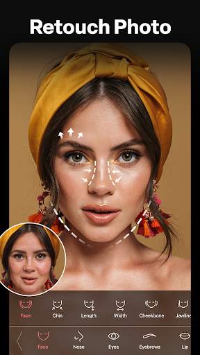 Cosmo Makeup Edit, Reshape Cam screenshot 3