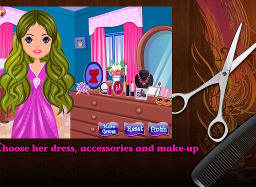 Hair salon Hairdo - Girl games screenshot 7