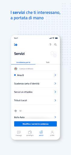 IO, l'app dei servizi pubblici screenshot 7