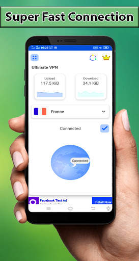 Super VPN Hotspot Shield Free - Super Master VPN screenshot 2