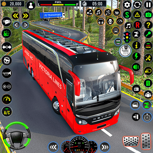 Euro Coach Bus Simulator 3D icon
