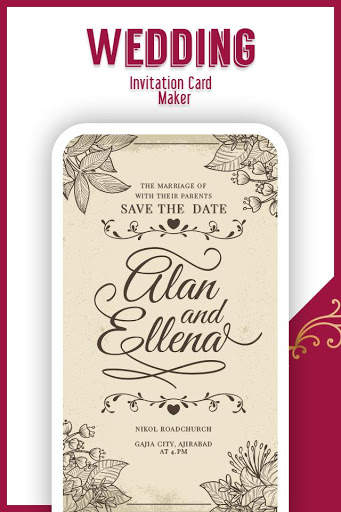 Wedding Invitation Card Maker screenshot 2