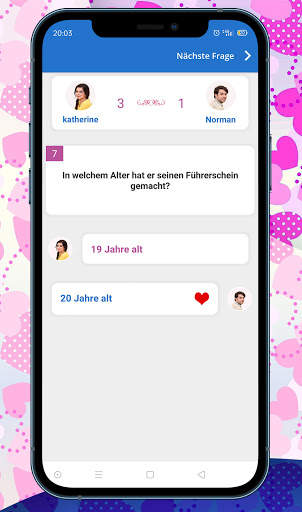 Spiele für Paare  -  Online-Quiz für Paare screenshot 3