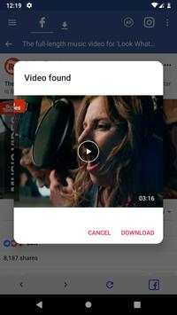 Video Downloader para Facebook screenshot 3