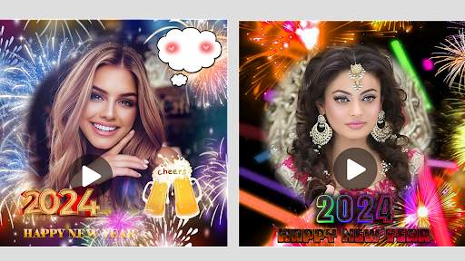 New Year Video Maker 2024 screenshot 4