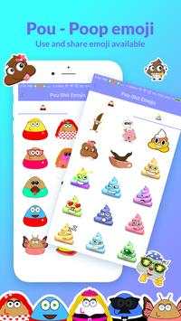Pou Emoji Maker Animoji Phone X- Game Pou for Free screenshot 2