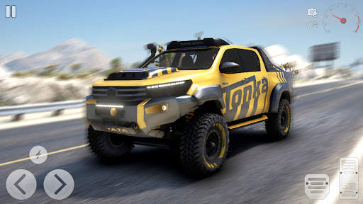 Hilux Offroad Driving Game screenshot 1